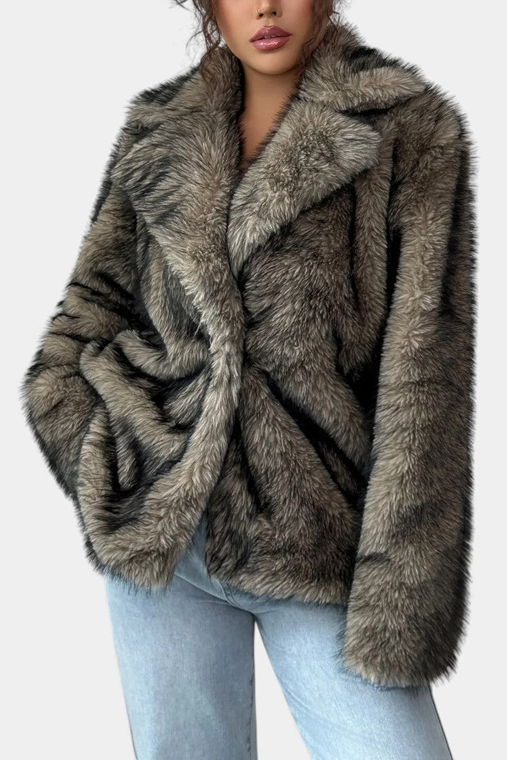 Noelle | Cappotto Statement in Peluche