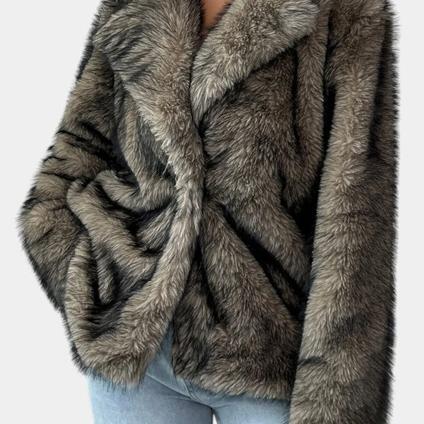 Noelle | Cappotto Statement in Peluche