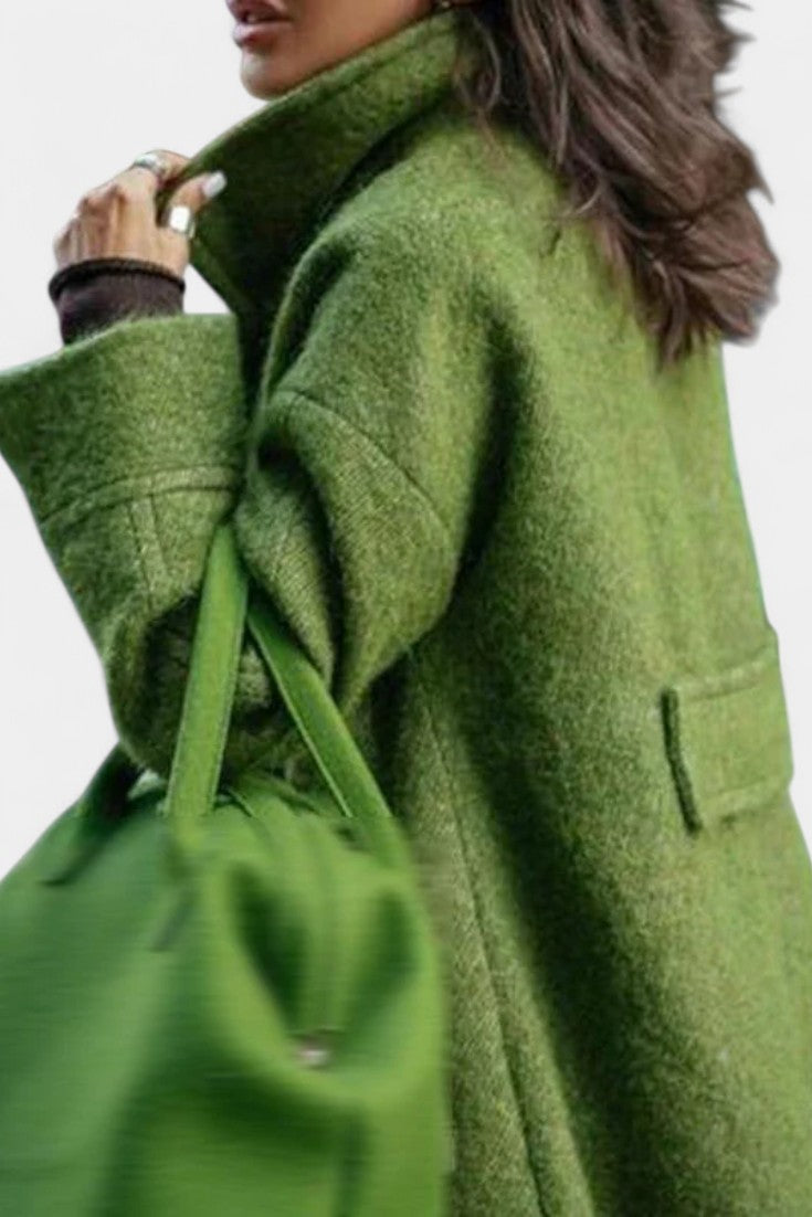Cornelia | Cappotto lungo oversize doppiopetto