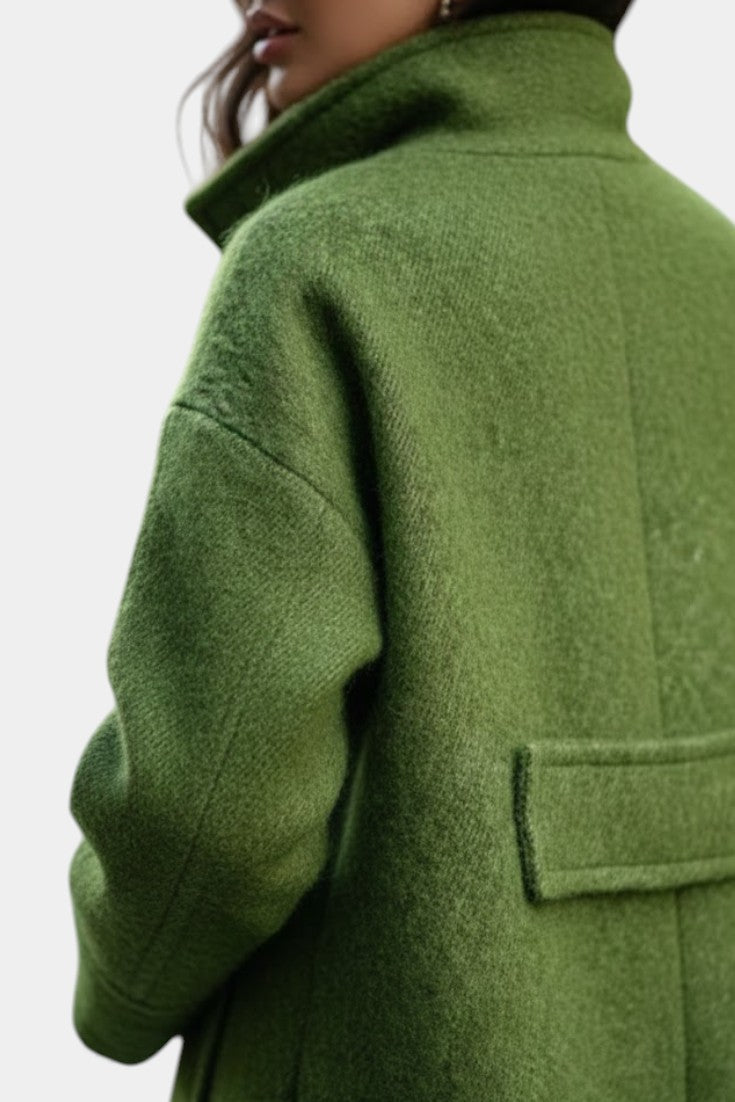 Cornelia | Cappotto lungo oversize doppiopetto