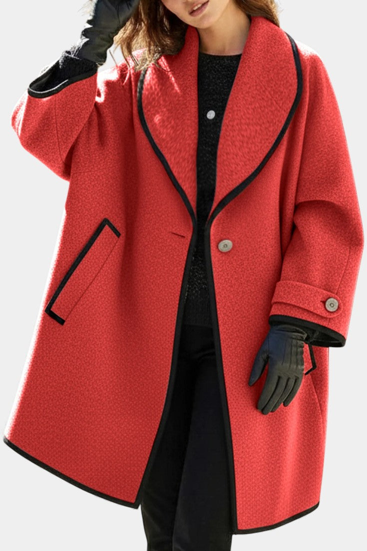Maura | Cappotto Statement con Collo Ampio