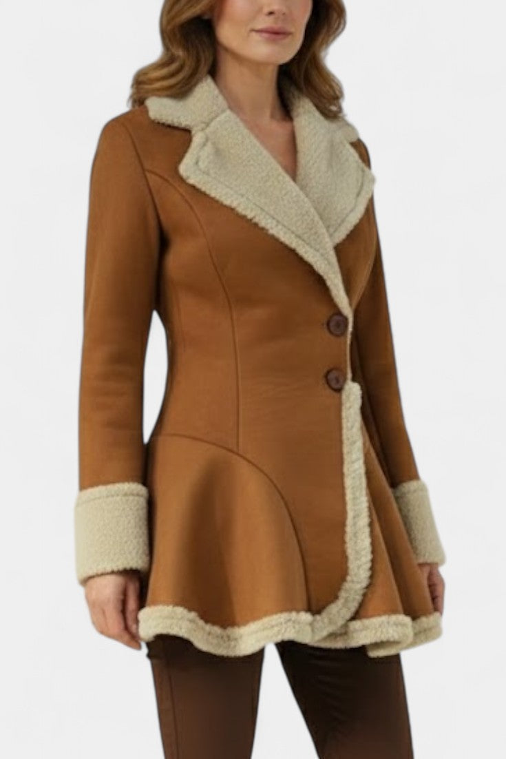 Agatha | Cappotto Button Fit e Svasato