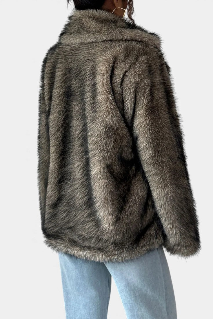 Noelle | Cappotto Statement in Peluche