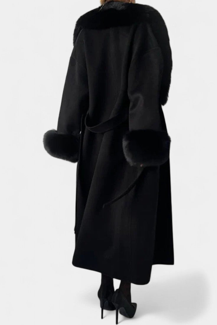 Genevieve | Cappotto lungo con cintura
