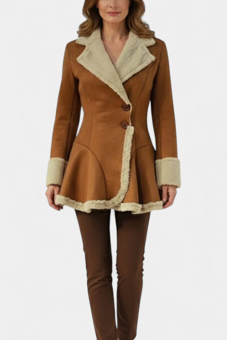 Agatha | Cappotto Button Fit e Svasato