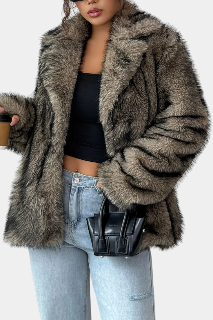 Noelle | Cappotto Statement in Peluche