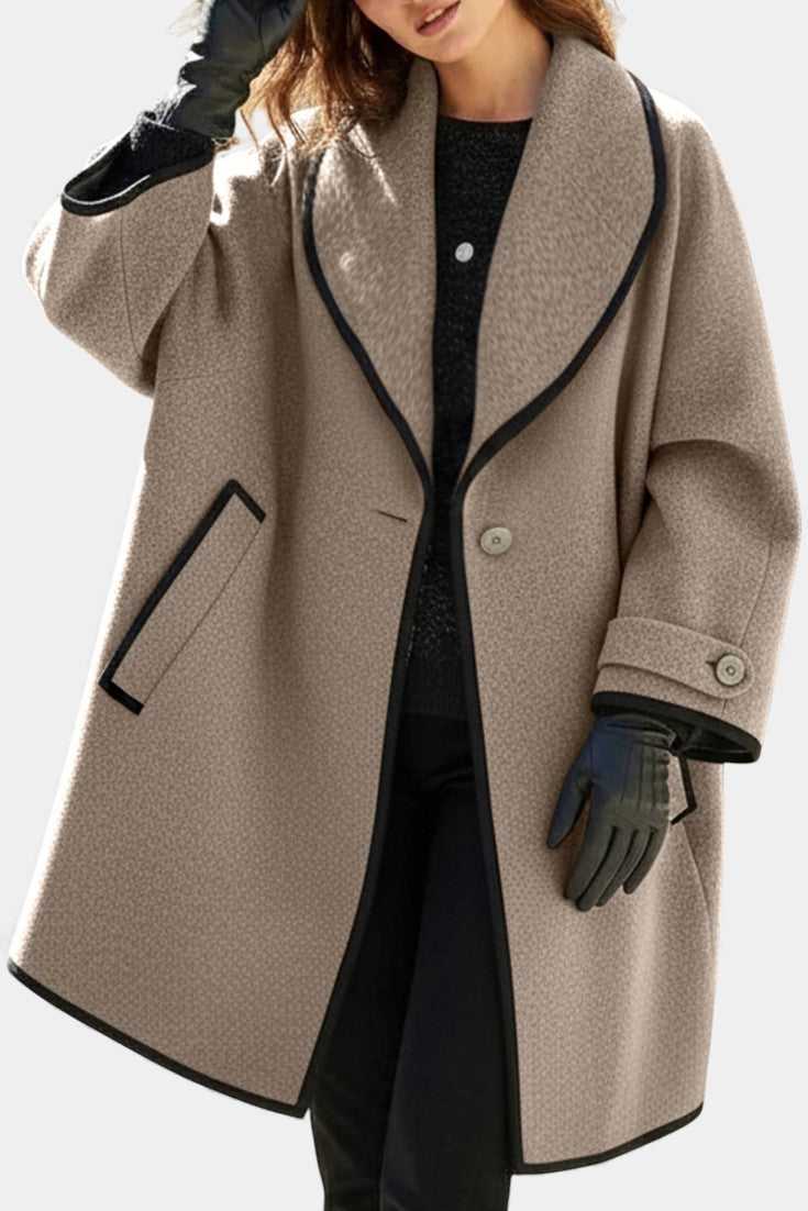 Maura | Cappotto Statement con Collo Ampio