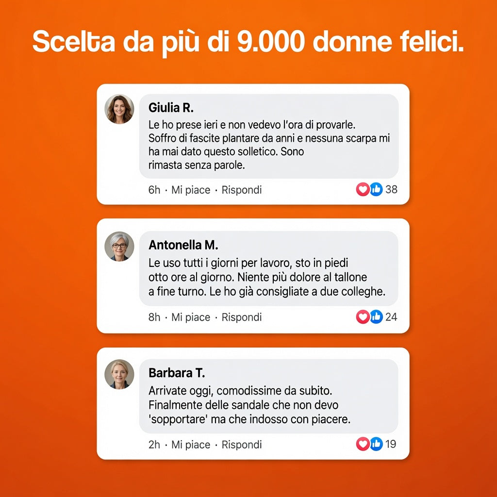 Levara — Sandalo Ortopedico per la Fascite Plantare