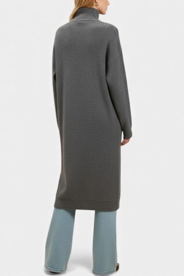 Amelie | Cappotto lungo con collo alto