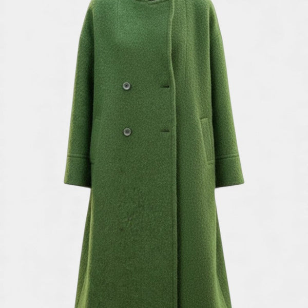 Cornelia | Cappotto lungo oversize doppiopetto