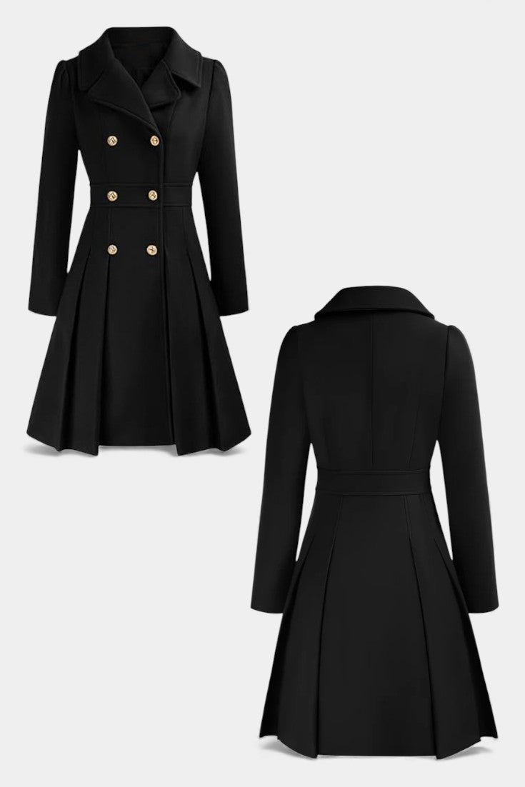 Ottilie | Cappotto A-Line Doppiopetto