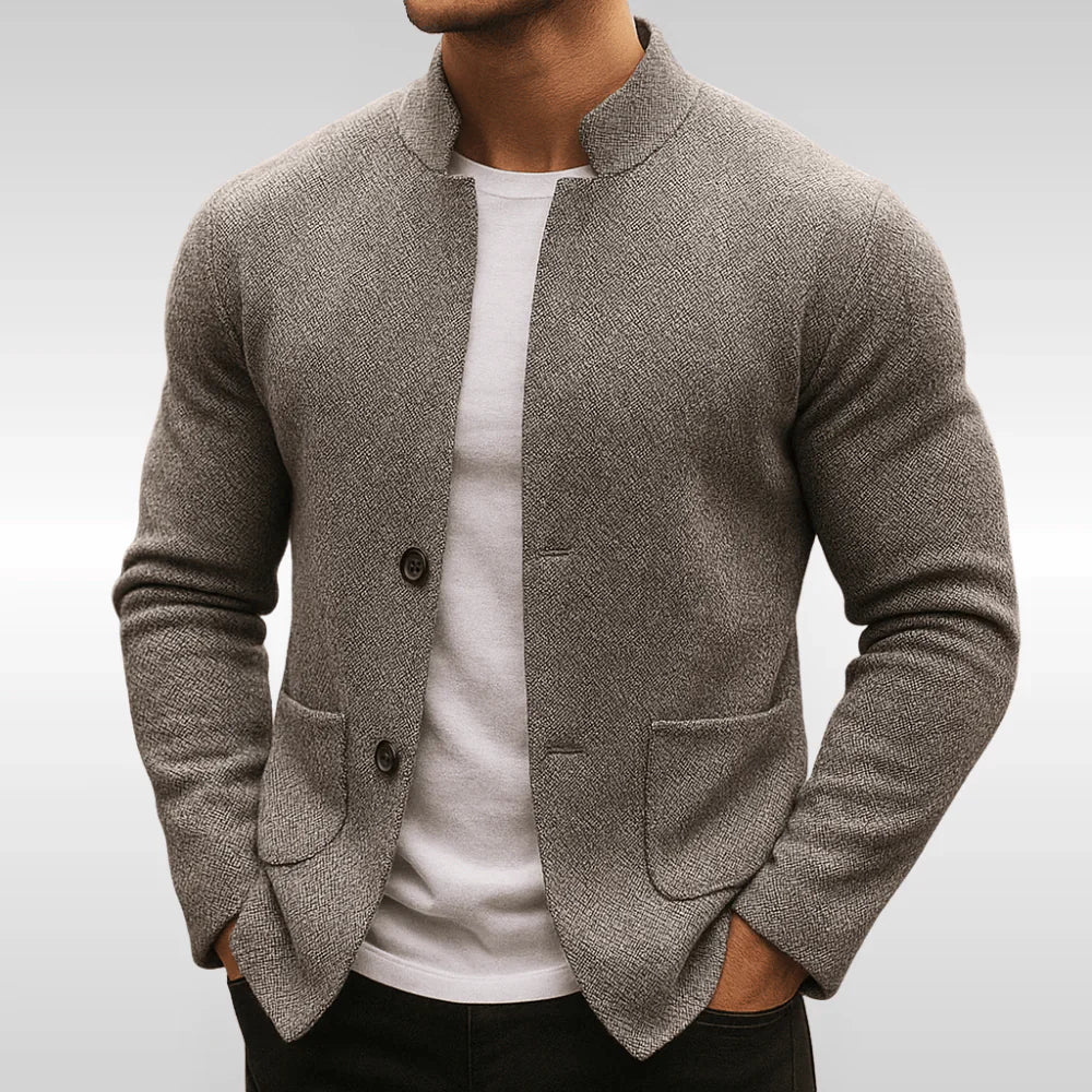 Giacca in Maglia Strutturata Calvetti