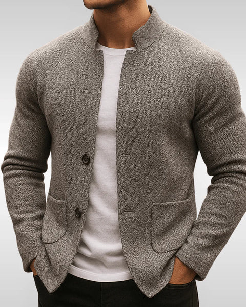 Giacca in Maglia Strutturata Calvetti