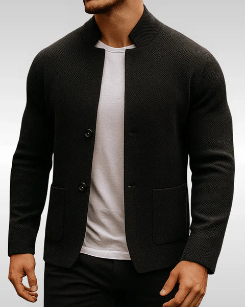 Giacca in Maglia Strutturata Calvetti