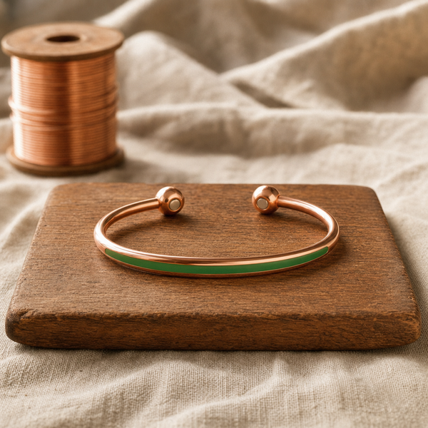 Bracciale in Rame Giada
