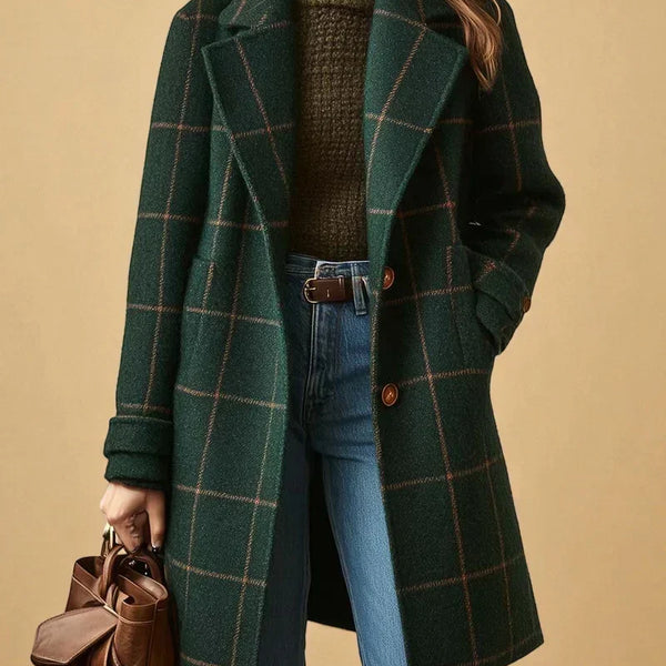 CAPPOTTO A RIGHE PER DONNE
