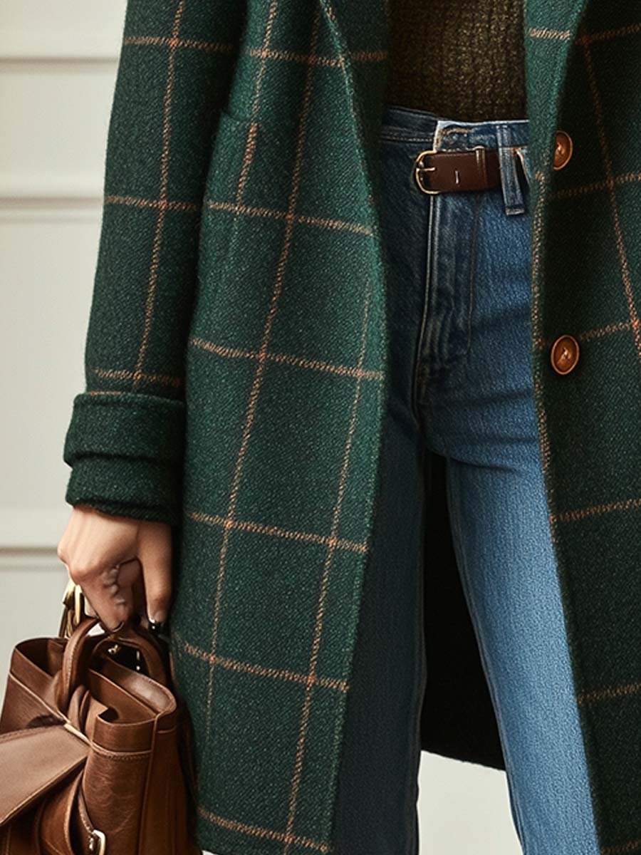 CAPPOTTO A RIGHE PER DONNE