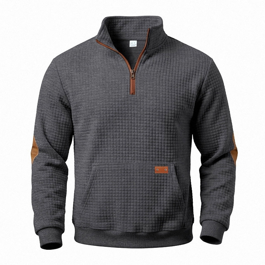 Pullover Andy con Zip a Quarto