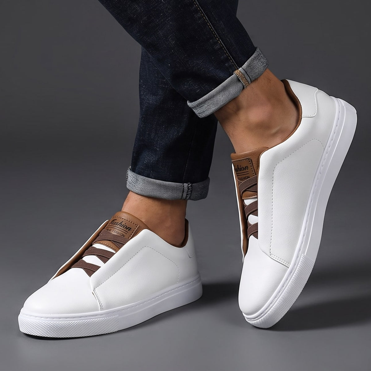 Sneakers in pelle Landon