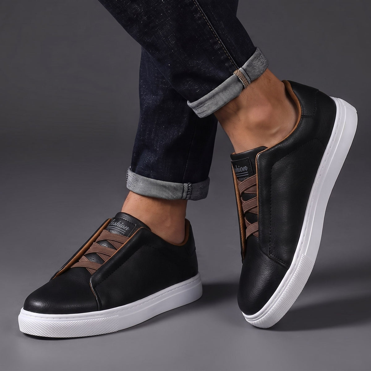 Sneakers in pelle Landon