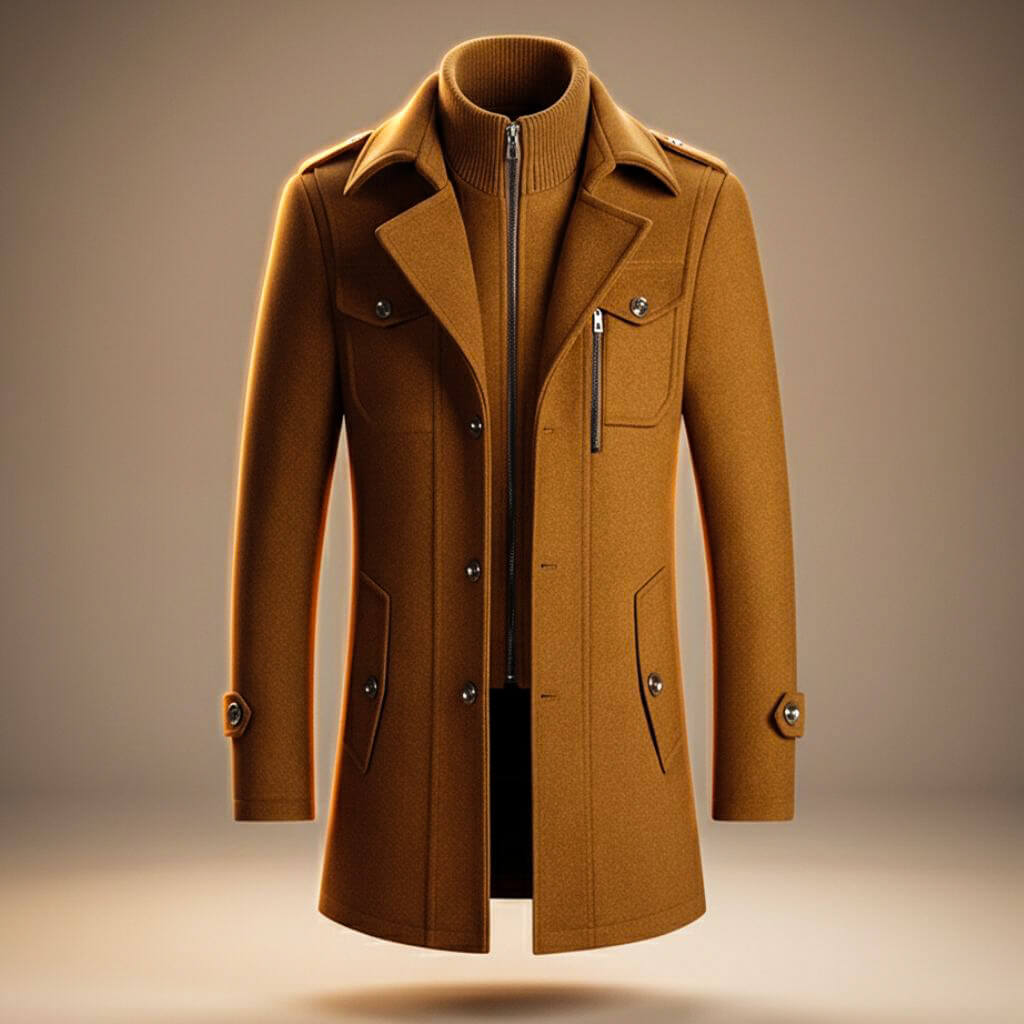 Cappotto in Lana Vergine Marco Legacy