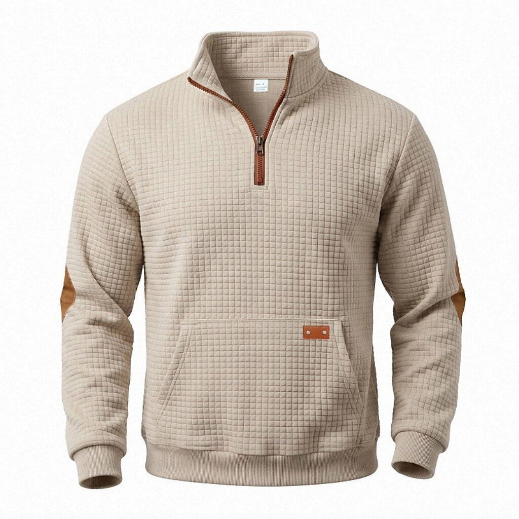 Pullover Andy con Zip a Quarto