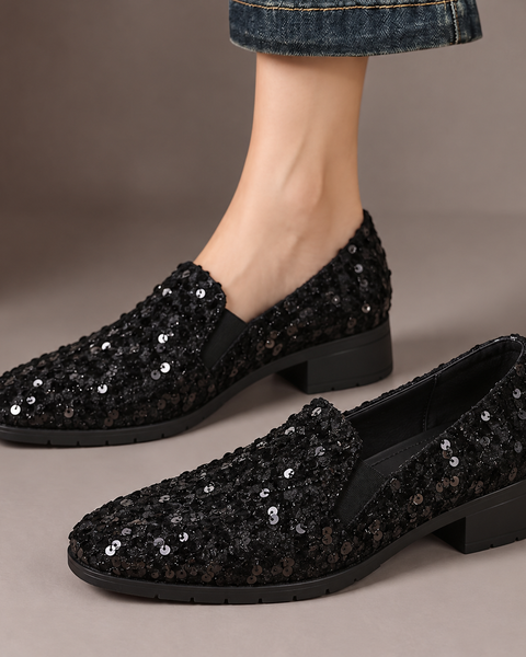 Mabel™ | Mocassini Slip-On con Paillettes
