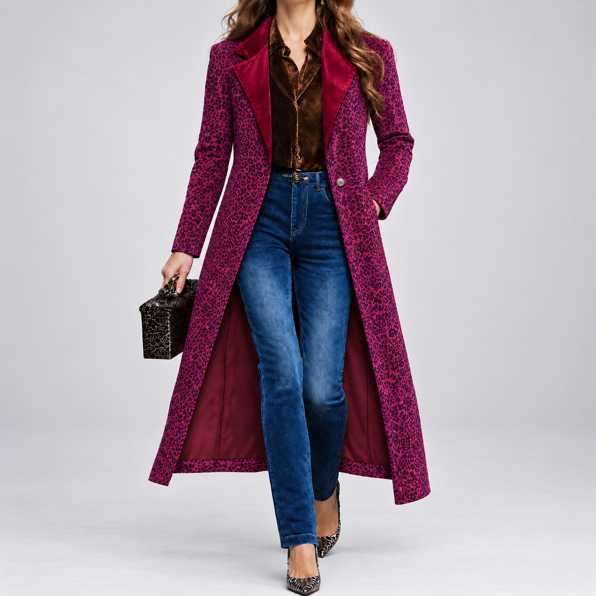 Lavinia | Cappotto ampio testurizzato