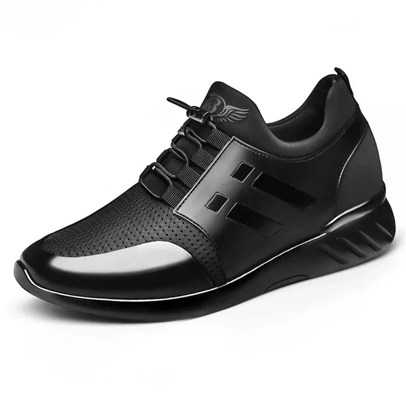 Sneaker in Pelle Nera – Stile Urbano Essenziale