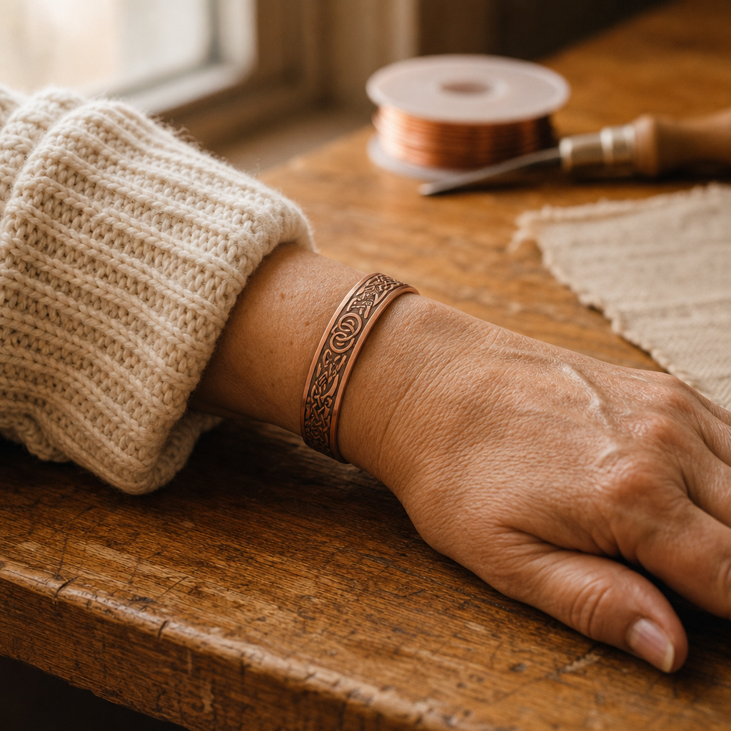 Bracciale in Rame Muschio