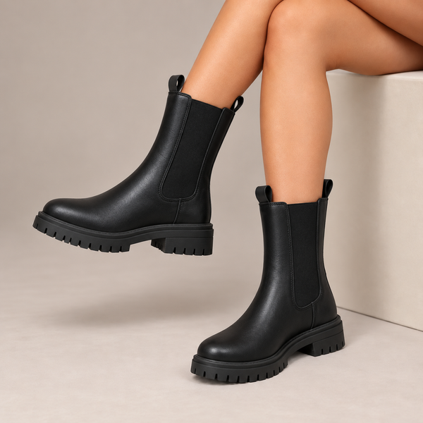 Ophelia™ | Stivaletti Chelsea con Suola Spessa