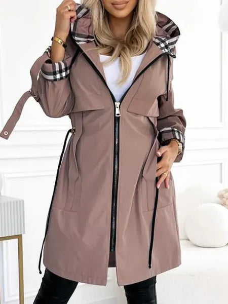 Orietta | Giacca Impermeabile e Antivento con Zip