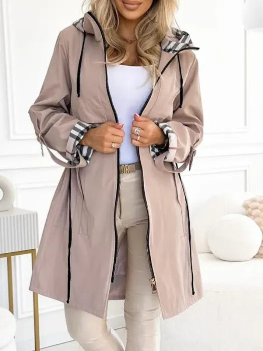 Orietta | Giacca Impermeabile e Antivento con Zip