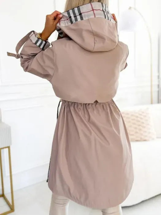 Orietta | Giacca Impermeabile e Antivento con Zip