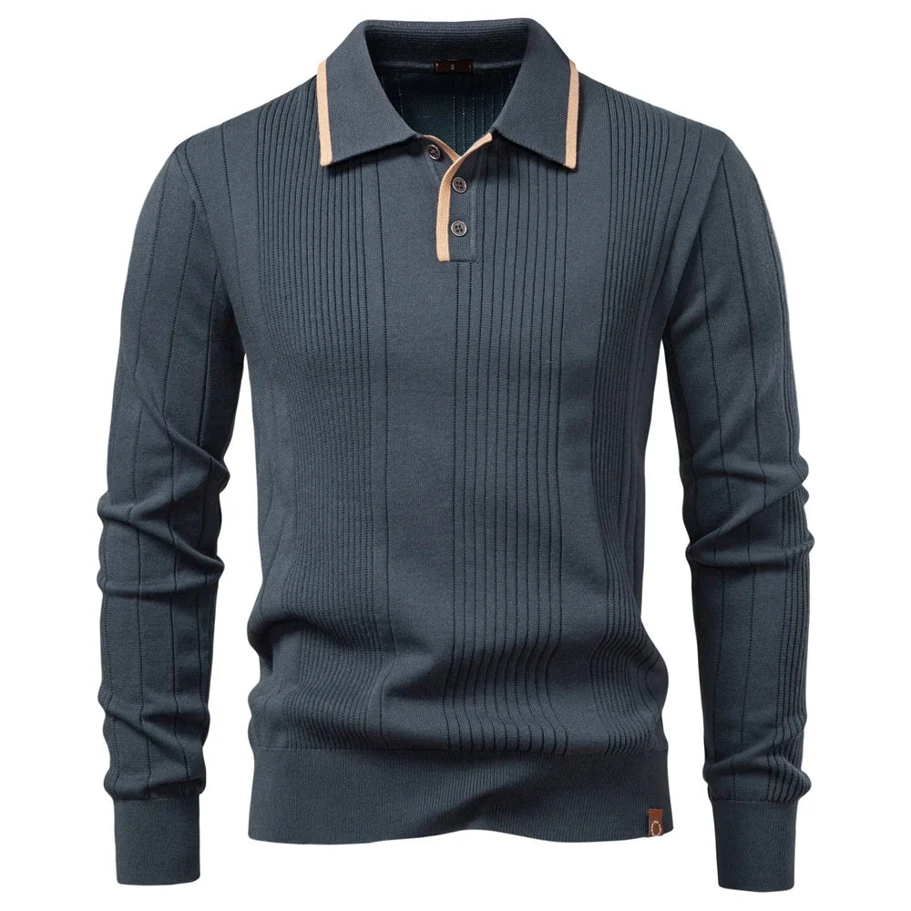 Alberto — Polo a Maglia Maniche Lunghe