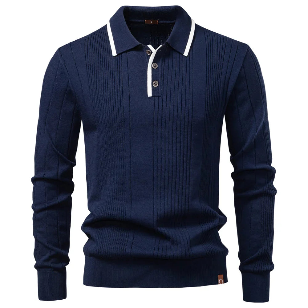 Alberto — Polo a Maglia Maniche Lunghe