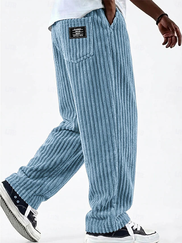 Pantalone in Velluto a Coste — Vestibilità Ampia
