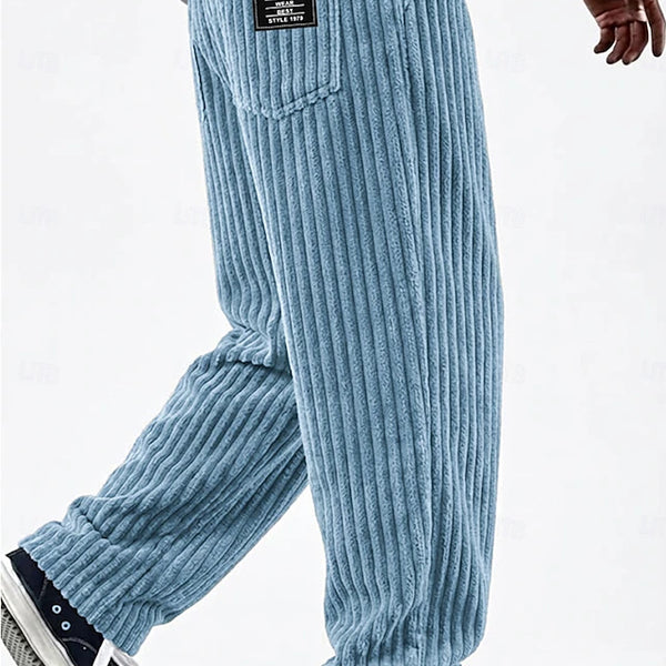 Pantalone in Velluto a Coste — Vestibilità Ampia