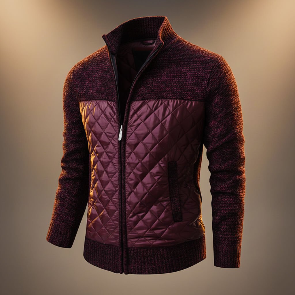 Giacca in Chenille Trapuntato Anderson