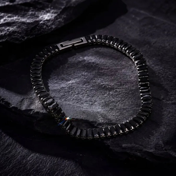 Bracciale Monaco con zaffiro