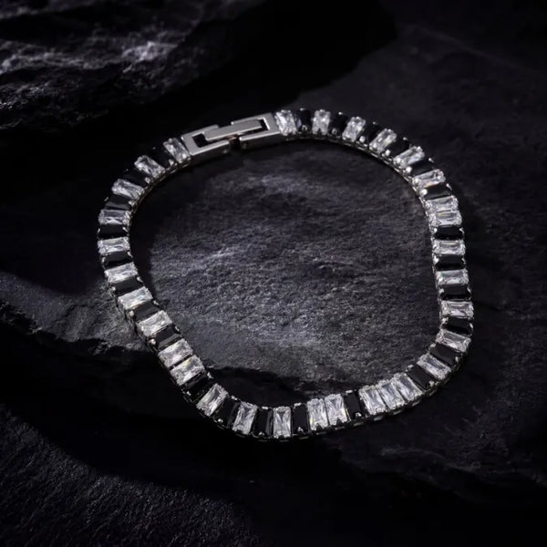 Bracciale Monaco con zaffiro