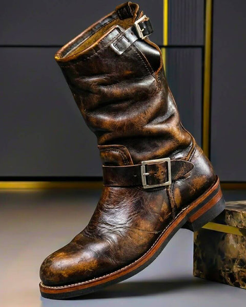 Stivali in Pelle Vintage Sullivan