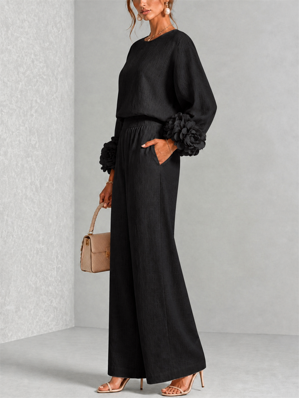 Carys | Set Due Pezzi con Cuffia Floreale
