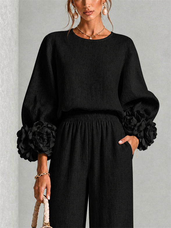 Carys | Set Due Pezzi con Cuffia Floreale