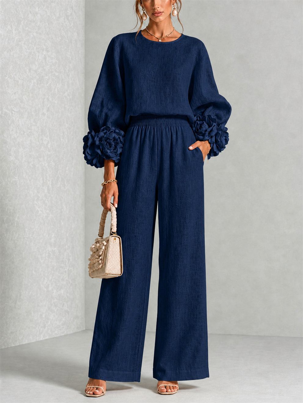 Carys | Set Due Pezzi con Cuffia Floreale