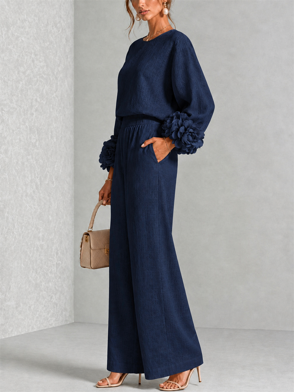 Carys | Set Due Pezzi con Cuffia Floreale