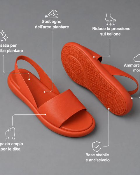 Levara — Sandalo Ortopedico per la Fascite Plantare