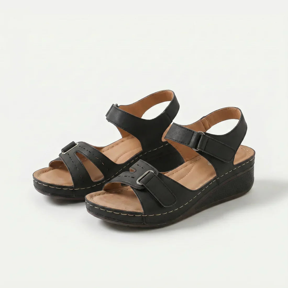 Cassandre™ | Sandali Ortopedici Confortevoli con Tacco