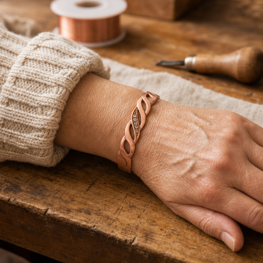 Bracciale in Rame Seam