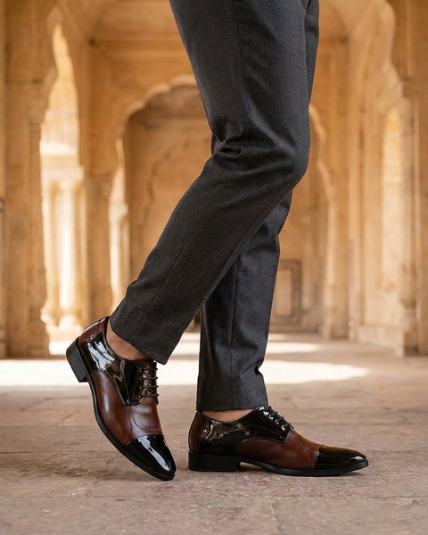 Scarpa Oxford in pelle affidabile